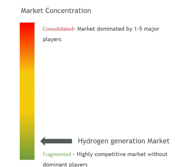 Hydrogen Generation Market Concentration